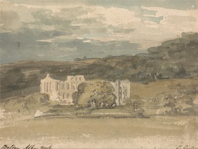 Rievaulx Abbey, Yorkshire by Thomas Girtin